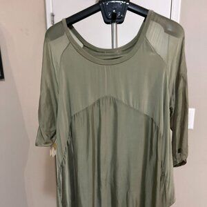 Made in Italy!  Silk and Viscose Dress. NWT